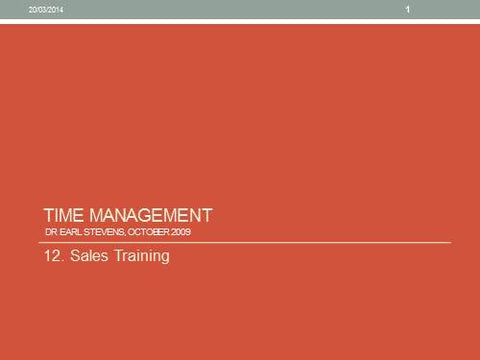 Time Management